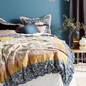 Anthropologie Twin Meguro Duvet Cover